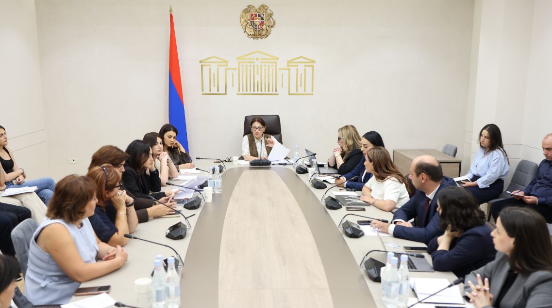 Աշխատանքային քննարկում ընտանեկան և կենցաղային բռնության կանխարգելման ու տուժած անձանց պաշտպանությանն ուղղված օրենսդրական փոփոխությունների վերաբերյալ