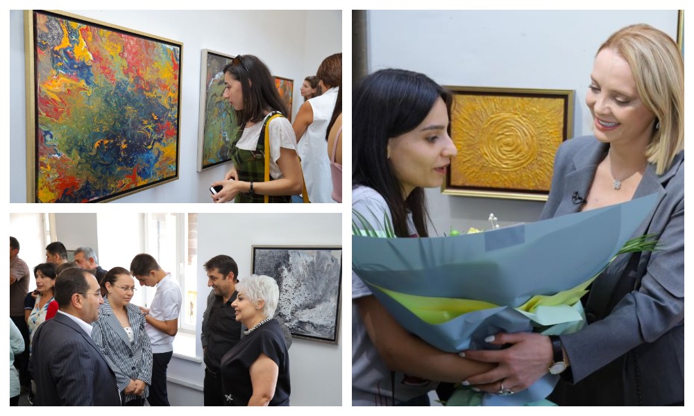 Գյումրիում տեղի ունեցավ նկարչուհի, իրավաբան Մարինե Մանուկյանի «Լռության ձայնը» խորագրով անհատական ցուցահանդեսի հանդիսավոր բացման արարողությունը. Լուսանկարներ