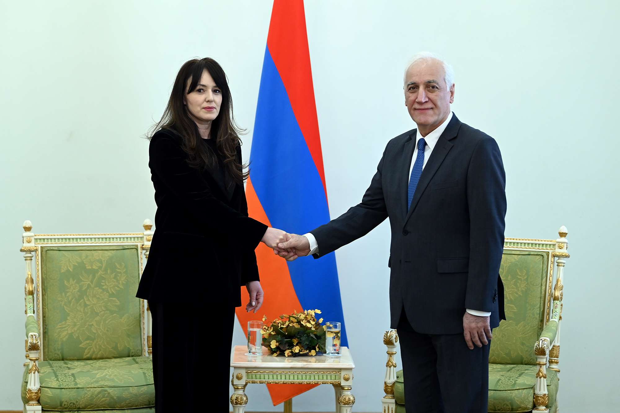 Վահագն Խաչատուրյանին իր հավատարմագրերն է հանձնել Հայաստանում Չեռնոգորիայի նորանշանակ դեսպանը