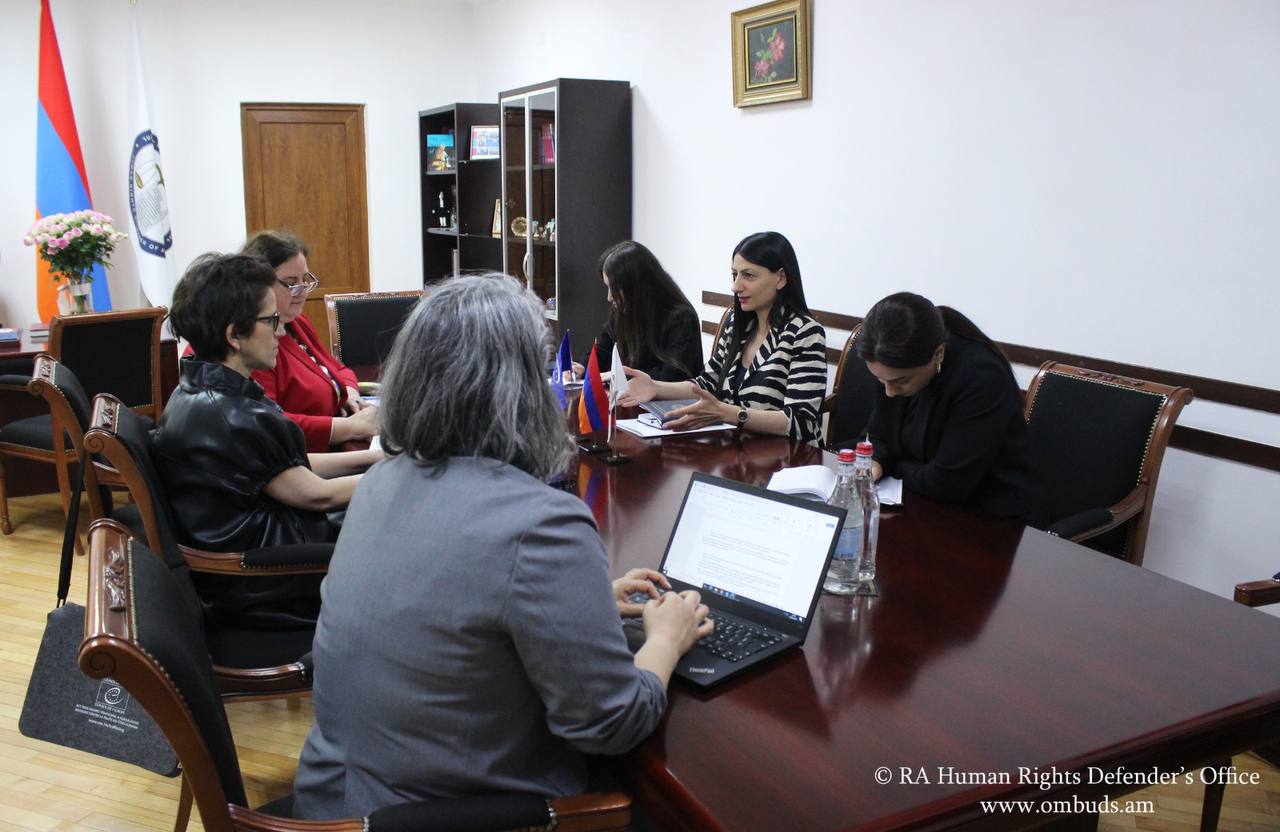ՄԻՊ-ն ընդունել է ԵԽ Մարդկանց թրաֆիքինգի դեմ պայքարի հարցերով փորձագետների խմբի անդամներին