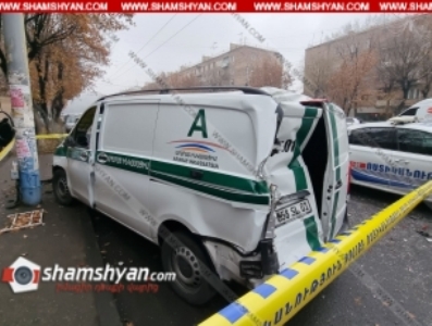 Երևանում բախվել են Mercedes Vito-ն ու 478 երթուղին սպասարկող ավտոբուսը. կան վիրավորներ
