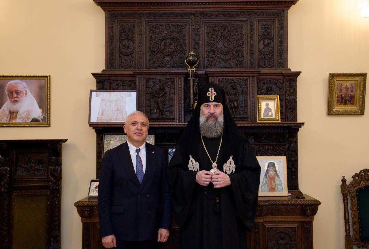 Համայն Վրաստանի նորընտիր Կաթողիկոս-Պատրիարք Մցխեթա-Թբիլիսիի արքեպիսկոպոսն ընդունել է Վրաստանում ՀՀ դեսպանին