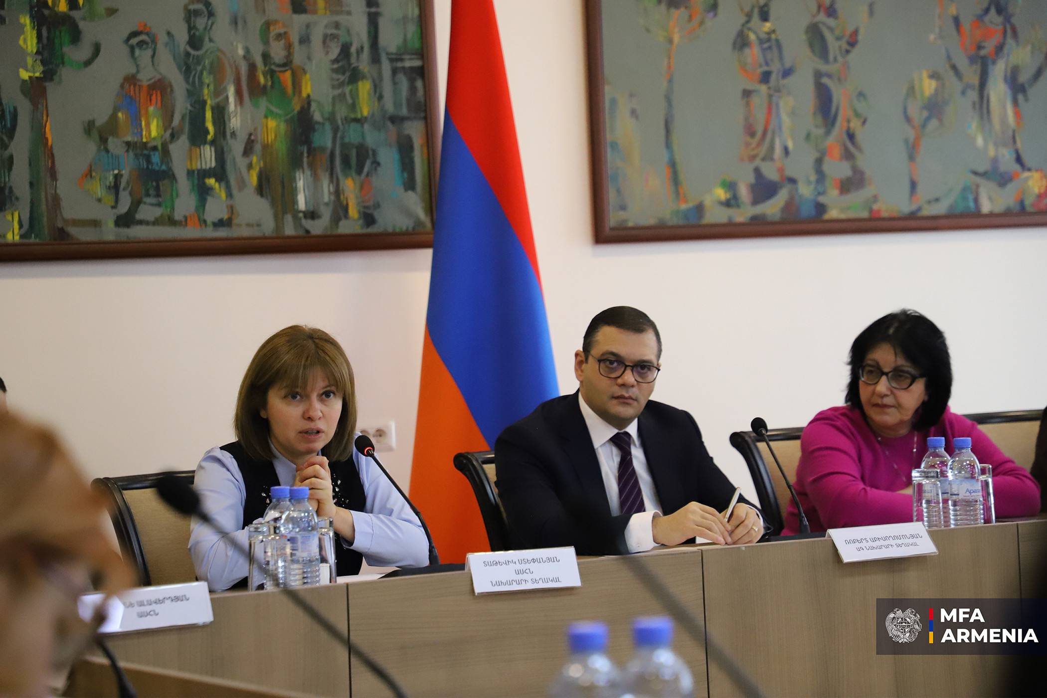ԱԳՆ տեղակալը մասնակցել է Կանանց հարցերով խորհրդին կից աշխատանքային խմբի նիստին