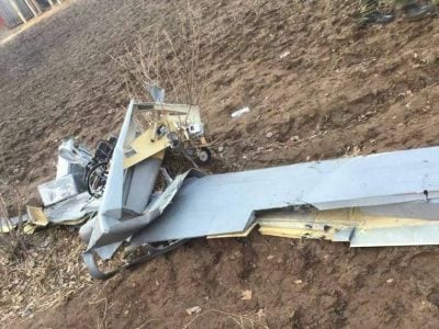 Губернатор Богомаз: снаряд со сбитого в Брянской области БПЛА упал на нефтебазу