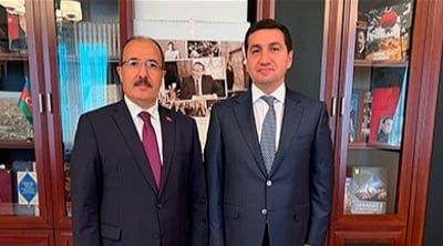 Հանդիպել են Ալիևի օգնականն ու Ադրբեջանում Թուրքիայի դեսպանը