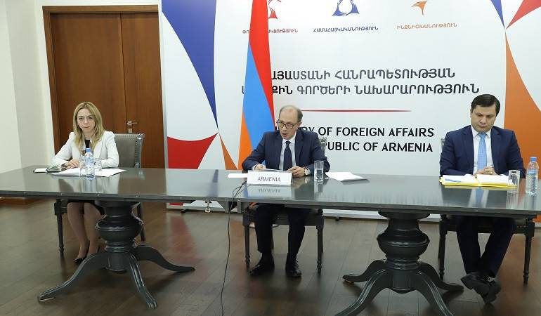 ԱԳ նախարարը մասնակցեց Հնագույն քաղաքակրթությունների ֆորումի 4-րդ նախարարական հանդիպմանը