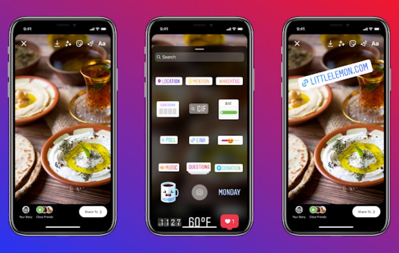 Նոր գործառույթներ Instagram-ում. ակտիվ հղումներ սթորիներում, նկարների տեղադրում համակարգչով և համատեղ գրառումներ