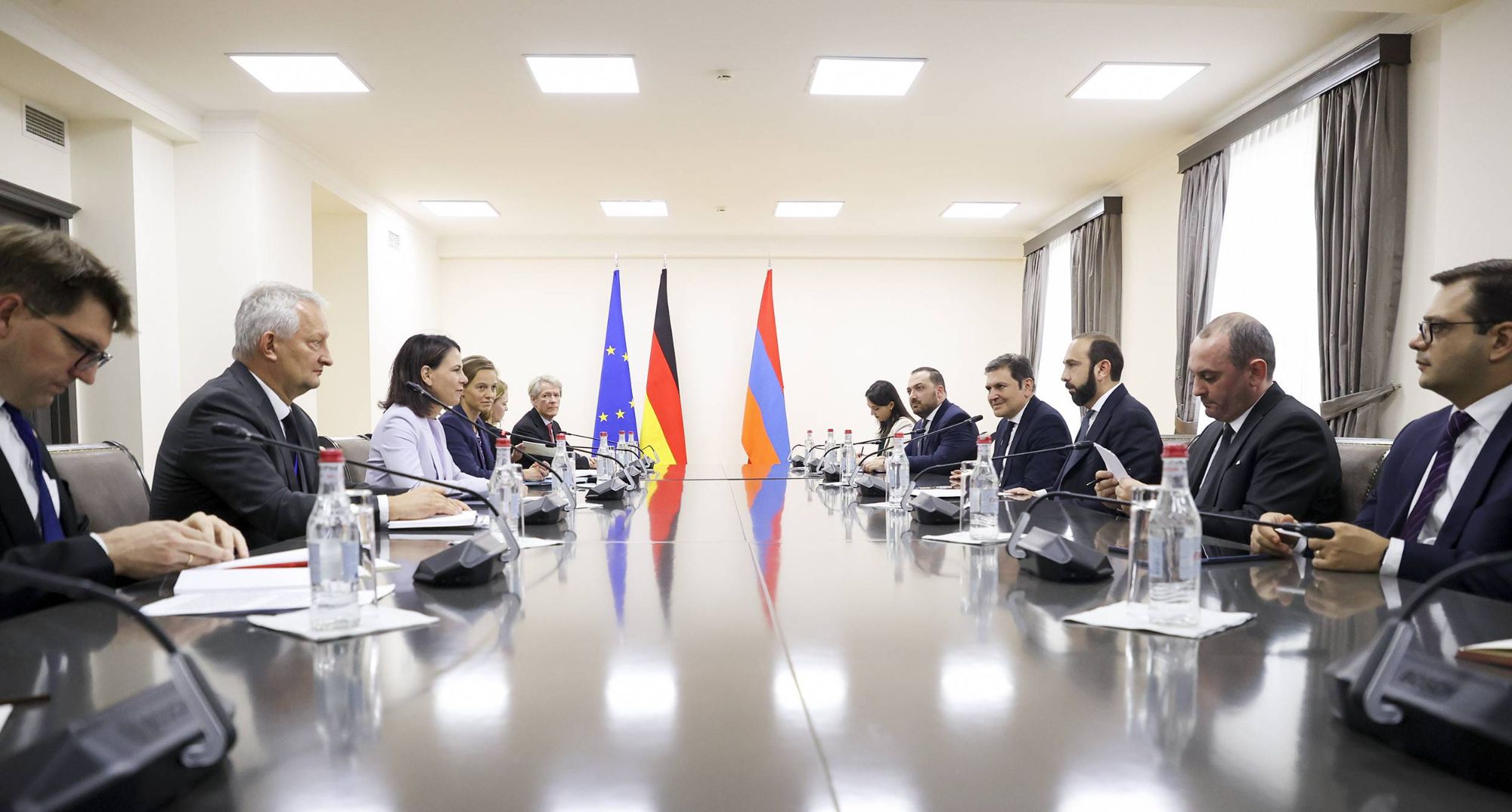 Встреча министров иностранных дел Армении и Германии и их совместная пресс-конференция