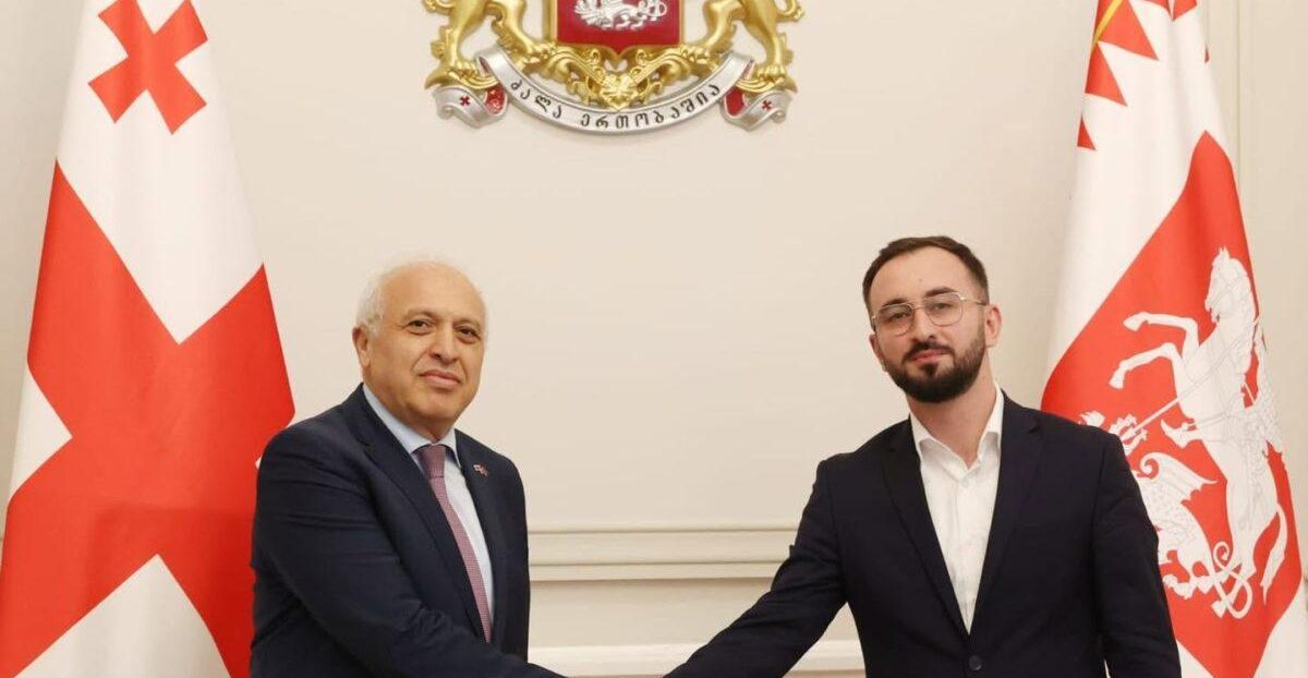 ՀՀ դեսպանը հանդիպել է Վրաստանի նախագահի աշխատակազմի նորանշանակ ղեկավարին
