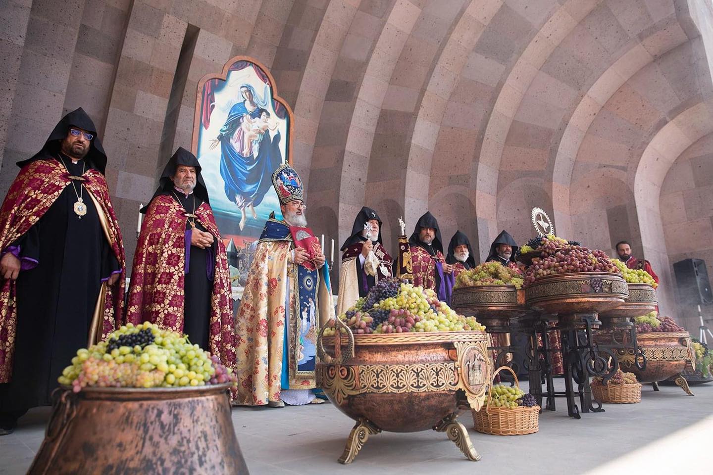 Աստվածածնի Վերափոխման տոնի առիթով Սուրբ Գայանե վանքում կատարվել է Պատարագի սրբազան արարողություն