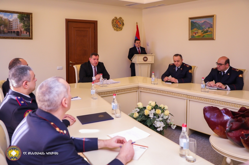 Խորհրդակցություն՝ բանակում մահվան դեպքերի առթիվ քրգործերի վերաբերյալ