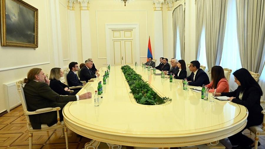 Մենք մեր երկրի, այս տարածաշրջանի ապագան առանց խաղաղության հաստատման չենք տեսնում. Խաչատուրյանն ընդունել է ՄԹ խորհրդարանի ՄԹ-Հայաստան բարեկամական խմբի պատվիրակությանը