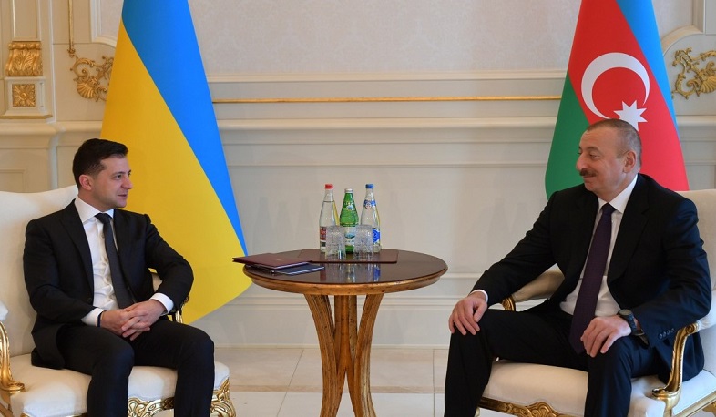 Հարգում ենք Ուկրաինայի տարածքային ամբողջականությունը․ Ալիևը շնորհավորել է Զելենսկուն