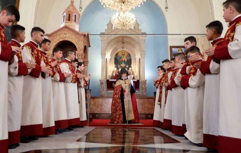 Անթիլիասի Դպրեվանքի 19 սաներ ձեռնադրվել են
