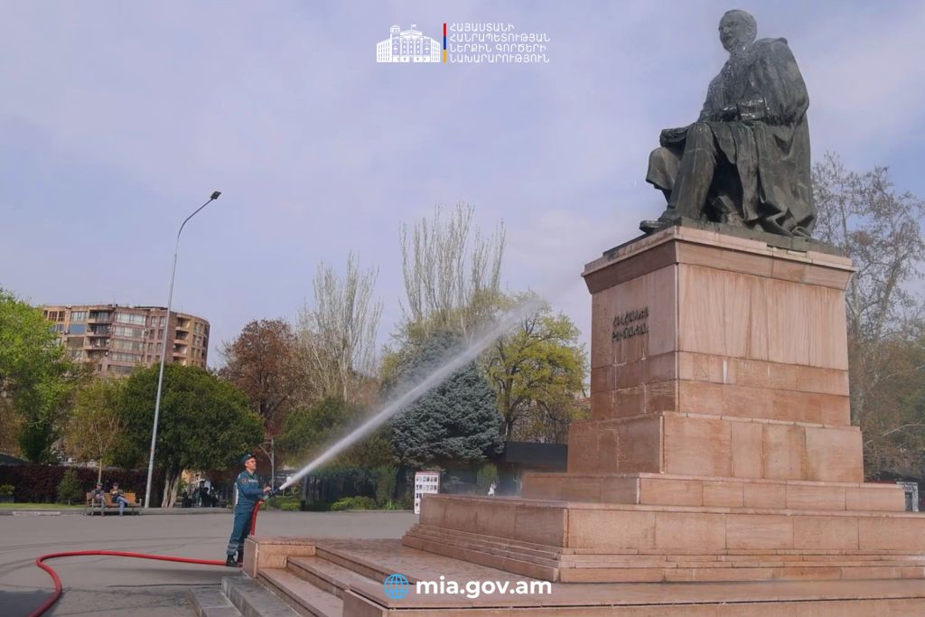 ՆԳՆ ստորաբաժանումները Հուշարձանների պահպանության միջազգային օրն իրականացրել են հուշարձանների լվացման և հարակից տարածքների բարեկարգման աշխատանքներ