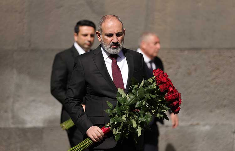 Նիկոլ Փաշինյանը ացելել է Ծիծեռնակաբերդ․ ուղիղ