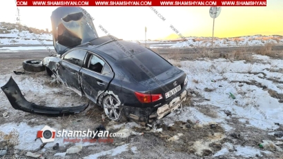 Արագածոտնում Հնդկաստանի 26-ամյա քաղաքացին Lexus-ով հայտնվել է դաշտում․ 5 հնդիկ հոսպիտալացվել