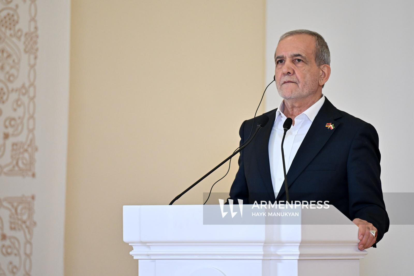 Փեզեշքիանը հայտարարել է, որ Իրանը չի խուսափել և չի խուսափի ԱՄՆ-ի հետ երկխոսությունից