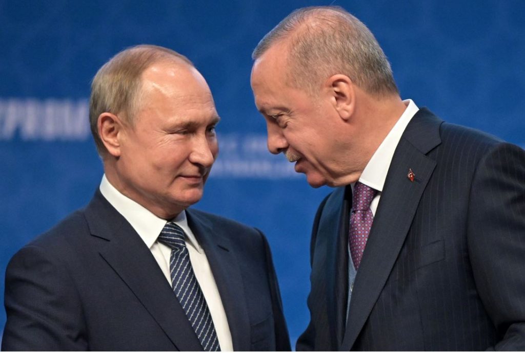 Песков сообщил о скорой встрече Путина и Эрдогана