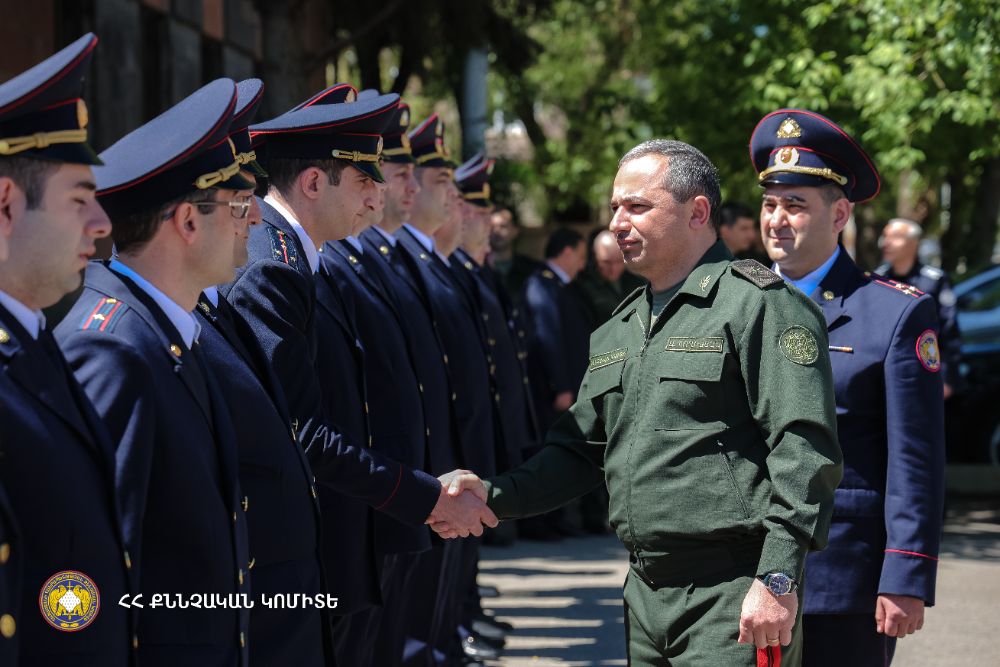 Քննչական կոմիտեի նախագահ Արթուր Պողոսյանը խորհրդակցություն է անցկացրել Շիրակի մարզային քննչական ստորաբաժանումներում