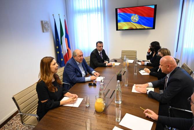 Արմեն Սարգսյանն այցելել է Վենետոյում ՀՀ պատվավոր հյուպատոսություն