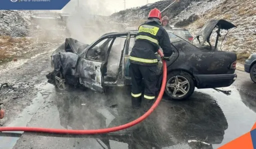 Վթար՝ հրդեհի բռնկմամբ. կա տուժած