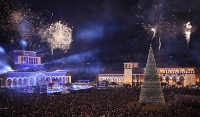 Հանրապետության հրապարակում գլխավոր տոնածառի լույսերի վառման տոնական արարողությունը՝ ուղիղ