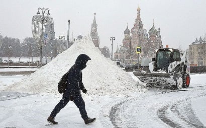На большей части территории России установится аномально холодная погода