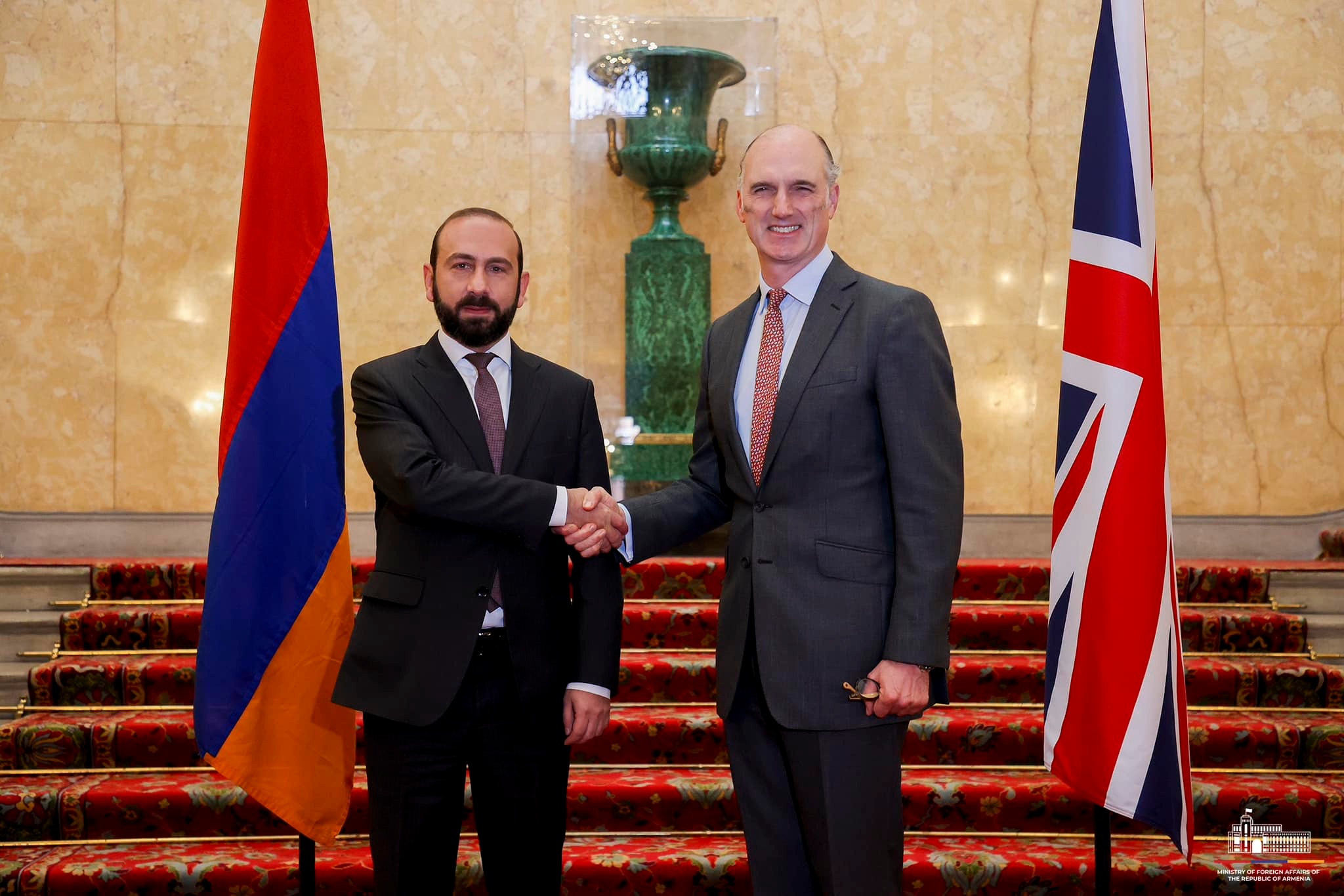 В 2023 году начался стратегический диалог между Арменией и Великобританией: МИД подвел итоги прошлогодних достижений