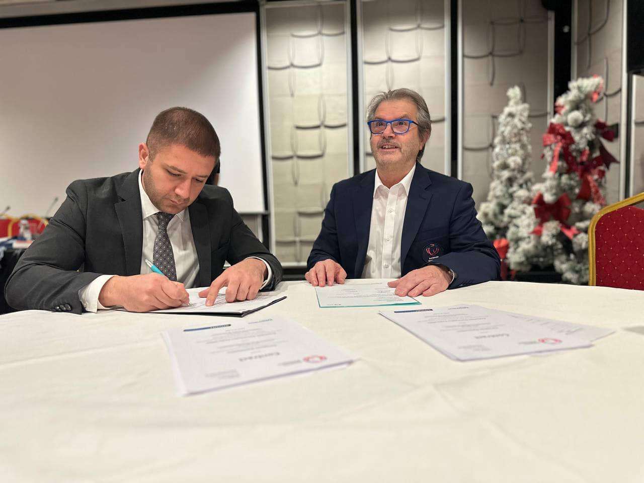 Ստորագրվել է 2027 թվականին Երևանում կայանալիք սպորտային մարմնամարզության Եվրոպայի առաջնության պայմանագիրը