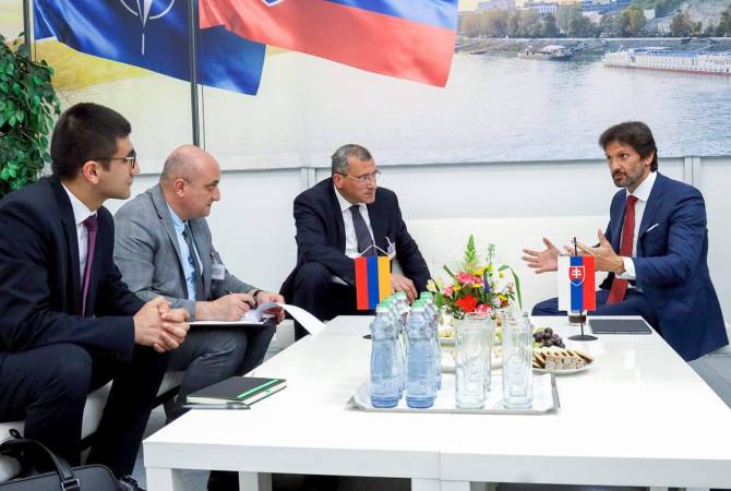 ՊՆ փոխնախարար Բրուտյանը Սլովակիայում է. քննարկվել են ՀՀ-Սլովակիա ռազմատեխնիկական համագործակցությանը վերաբերող հարցեր