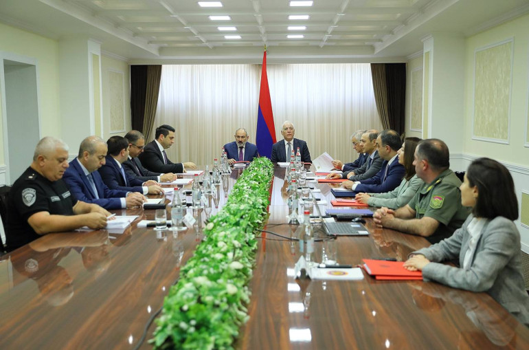 Փաշինյանն Անվտանգության խորհրդի նիստում քննարկել է Զինված ուժերի ընթացիկ բարեփոխումները