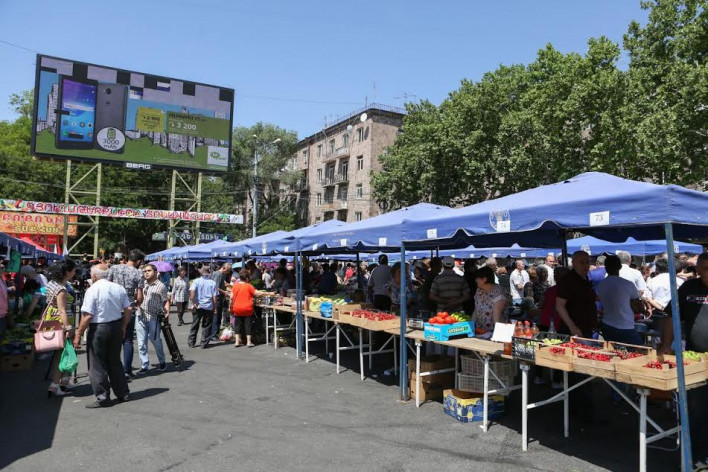 Կասյանի շուկայի ֆերմերներին շուկայի տարածքի այլընտրանքային տարբերակ է առաջարկվել