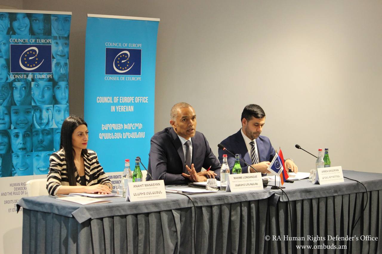 ՄԻՊ-ը բացման խոսքով հանդես է եկել «Այլընտրանքային ծառայությունը Հայաստանում. մարտահրավերներ և լուծումներ» թեմայով կլոր-սեղան քննարկմանը