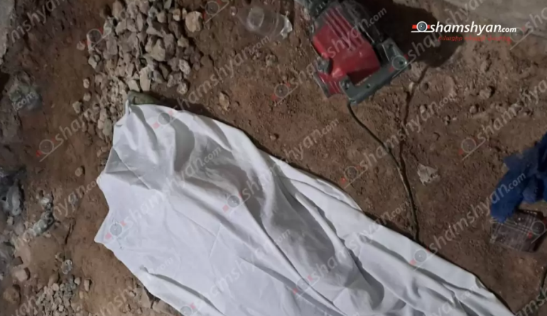 Երևանում` Սարի թաղում, hարվածային բետnնահորատիչով աշխատանքներ կատարելիս տղամարդը հnuանքահարվել է․ բժիշկներն արձանագրել են նրա մաhը