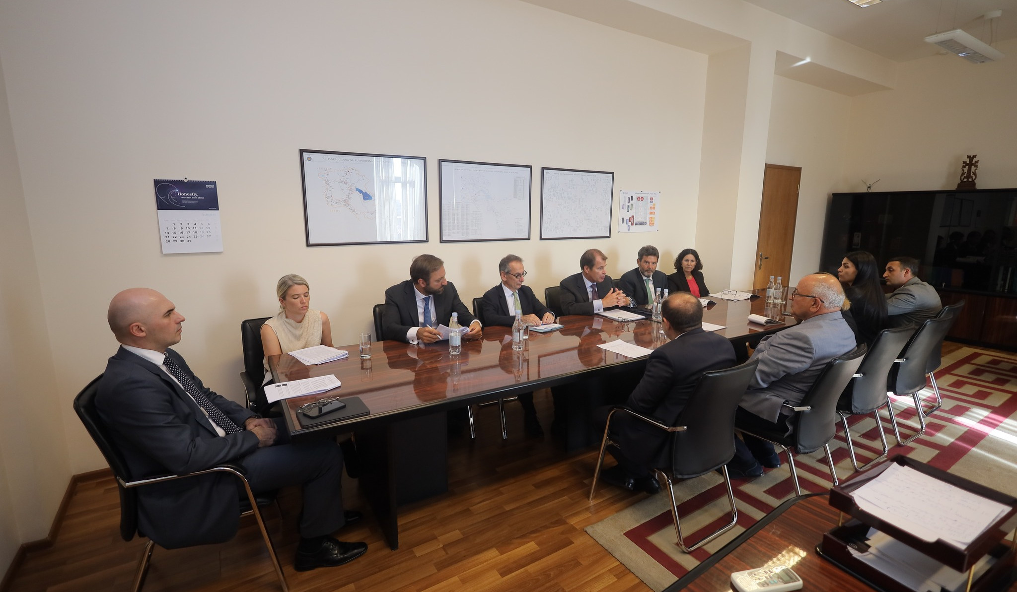 ՀՀ ՏԿԵ փոխնախարարներն ընդունել են ՎԶԵԲ-ի առաջին փոխնախագահի գլխավորած պատվիրակությանը