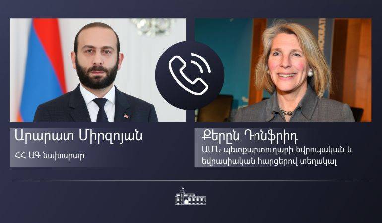 Միրզոյանն ԱՄՆ պետքարտուղարի տեղակալի հետ զրույցում շեշտել է, որ Ադրբեջանը խախտում է 2020թ. նոյեմբերի 9-ի եռակողմ հայտարարությունը