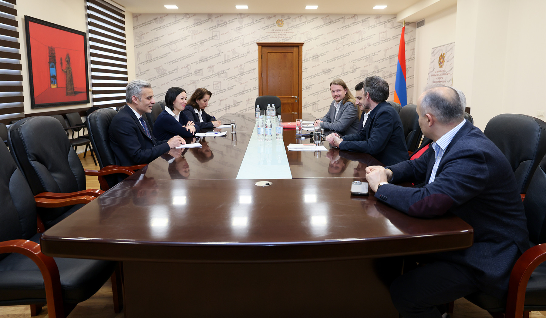 Համագործակցության նոր ուղիներ․ ԿԳՄՍ նախարարն ընդունել է «Ասկոնաս Հոլտ» միջազգային առաջատար երաժշտական ընկերության տնօրենին