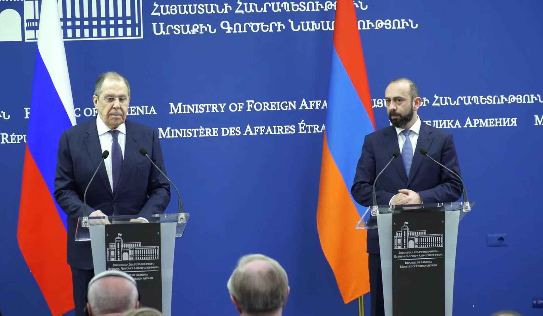 Ունենք փոխշահավետ և հաջողված փոխգործակցություն ԵԱՏՄ շրջանակներում. Միրզոյանը՝ Լավրովի հետ ասուլիսին
