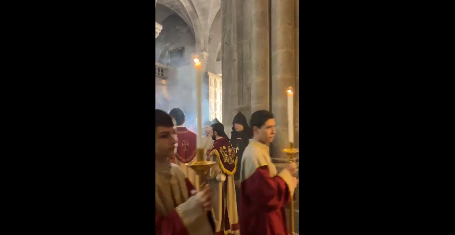 Պատարագ Սուրբ Երուսաղեմի հայկական եկեղեցում (տեսանյութ)