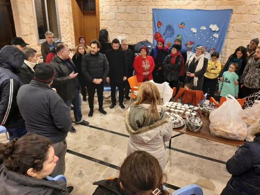 Հալեպում ՀՀ հյուպատոսն այցելել է հայկական համայնքային կենտրոններում ապաստանած տուժածներին