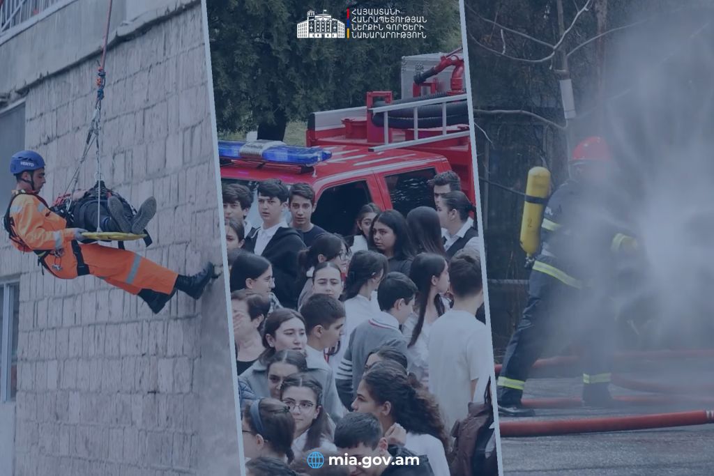Քաղաքացիական պաշտպանությունը՝ անվտանգության կարևոր բաղադրիչ․ ՓԾ-ն ՀՀ 159 կրթական հաստատությունում բաց դասեր և ուսումնավարժություններ է անցկացրել