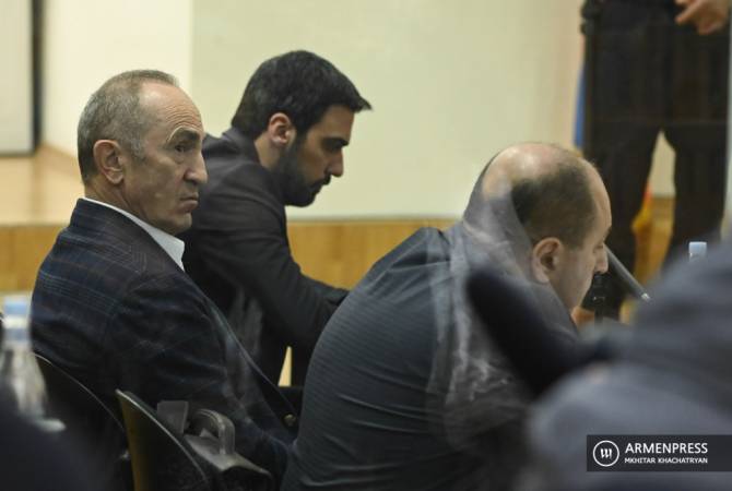 Ռոբերտ Քոչարյանի և Արմեն Գևորգյանի գործով դատական նիստը հետաձգվեց մեկ ամսով