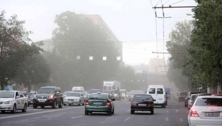 Մթնոլորտային օդի աղտոտվածության վիճակը Երևանում