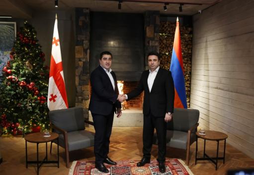 Աջակցում ենք խաղաղության պայմանագրին․ Դիլիջանում հանդիպել են Հայաստանի և Վրաստանի ԱԺ նախագահները