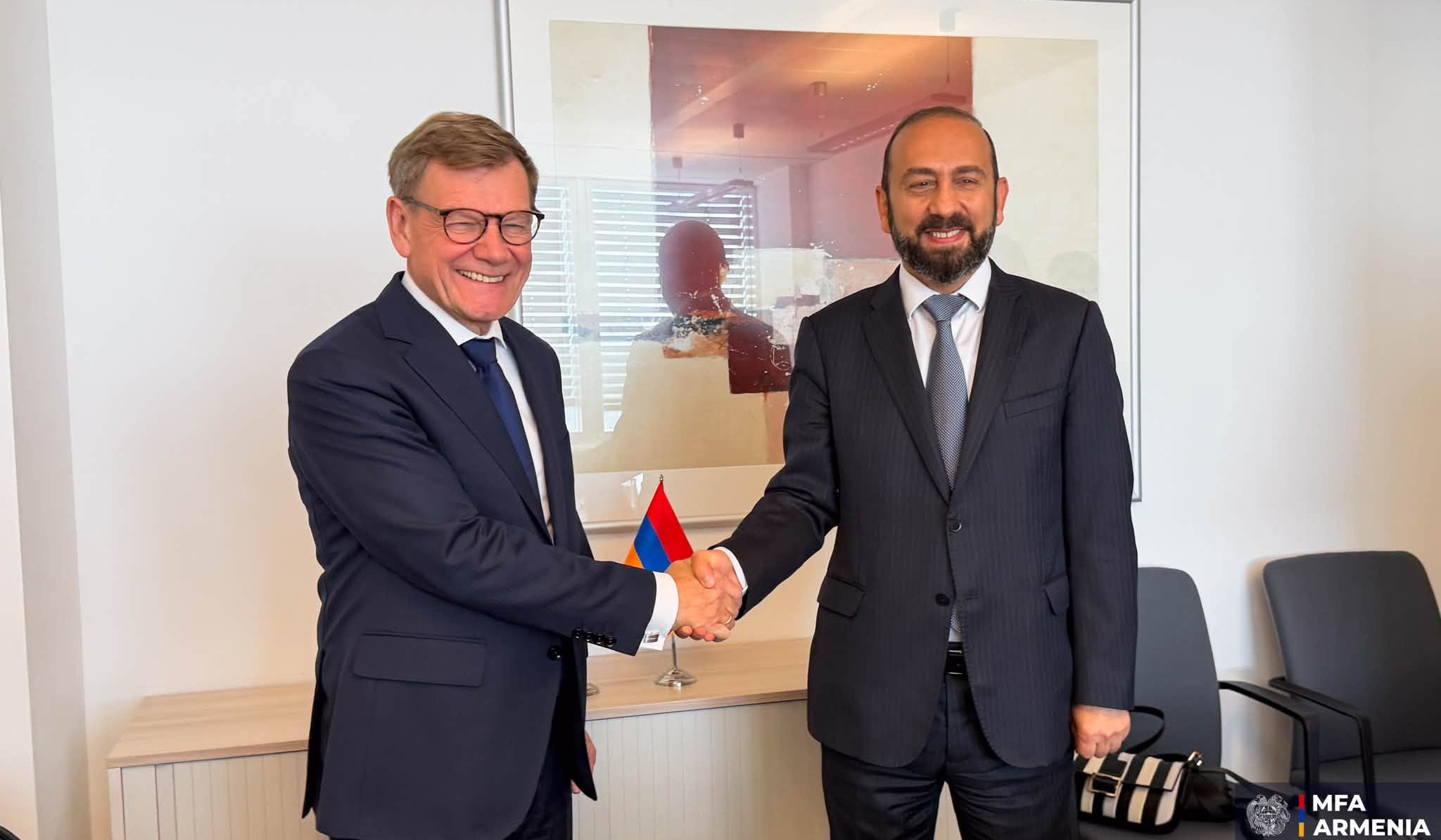 Հայաստանի և Գերմանիայի ԱԳ նախարարները մտքեր են փոխանակել ՀՀ-ԵՄ ռազմավարական գործընկերության խորացման հարցերի շուրջ
