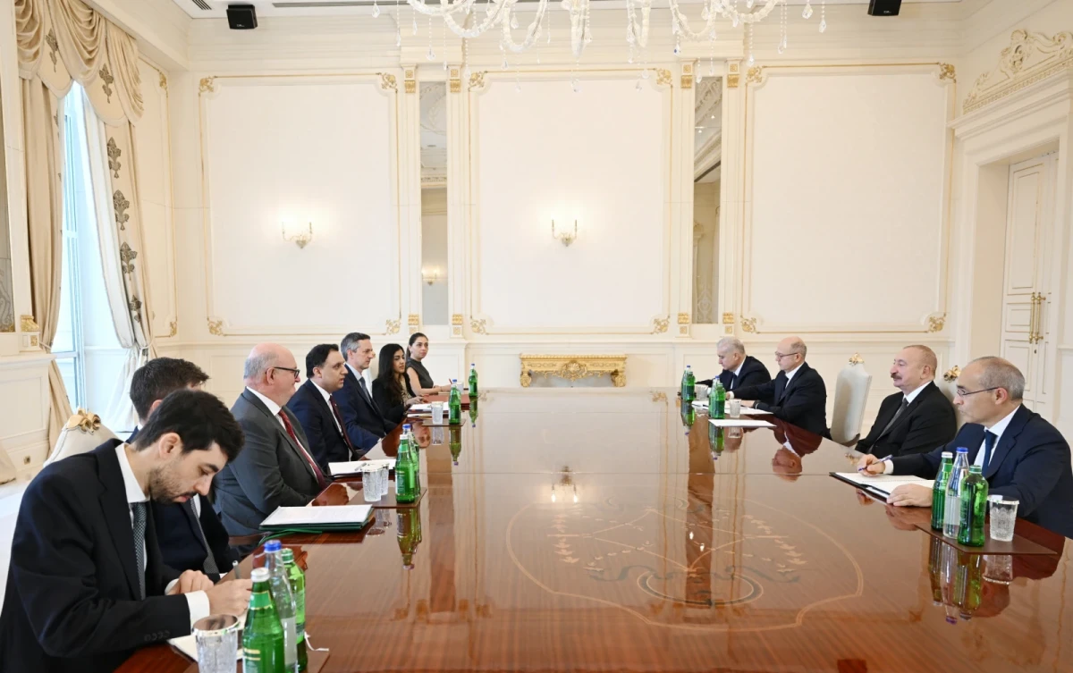 Ադրբեջանի նախագահն ու Բրիտանիայի պետնախարարը քննարկել են էներգետիկ և պաշտպանական ոլորտում համագործակցությունը