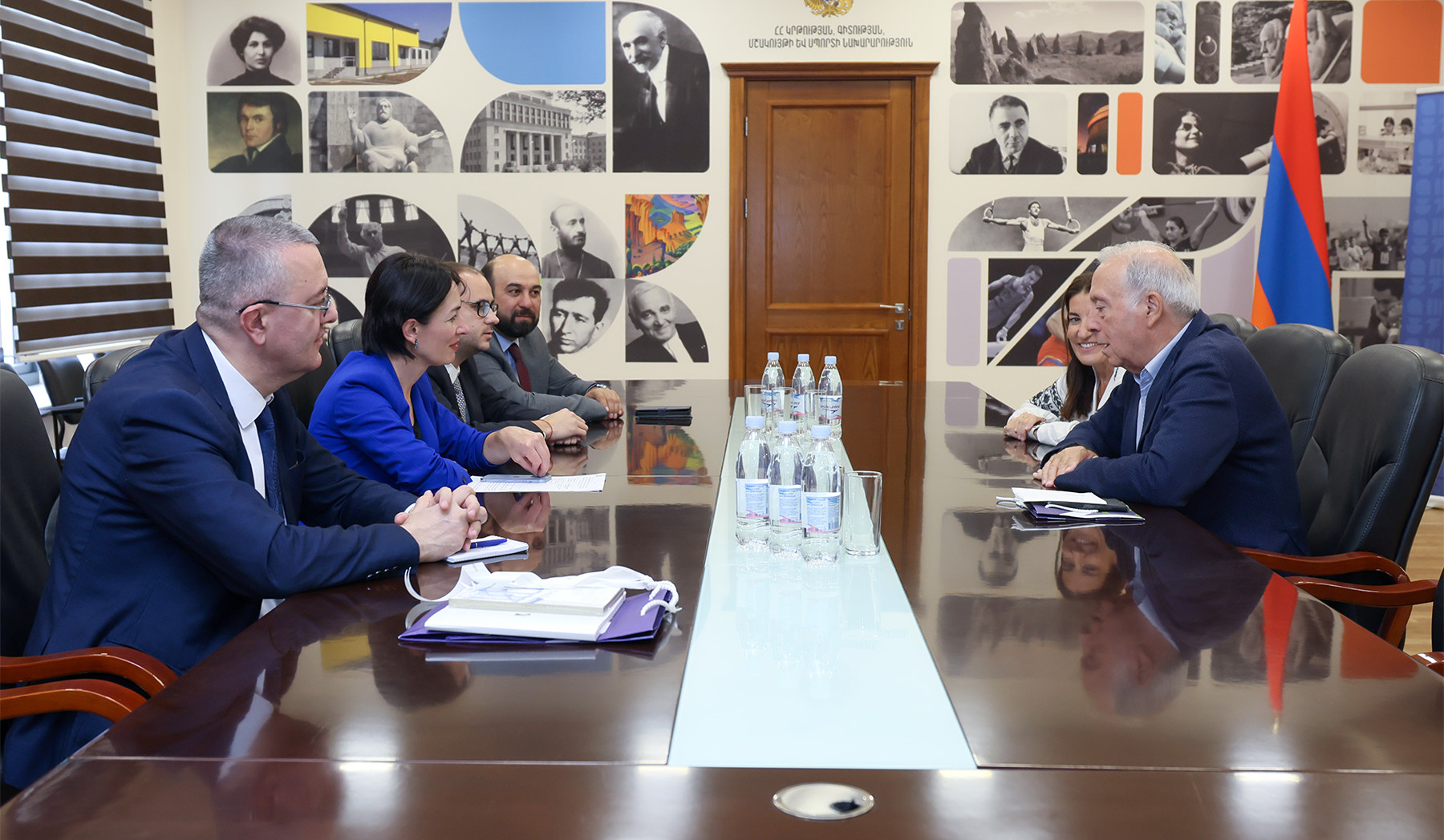 ԿԳՄՍՆ-ն պատրաստակամ է աջակցելու Հայաստանի պատմության թանգարանի և Ակրոպոլիսի թանգարանի միջև համագործակցությանը. Անդրեասյան