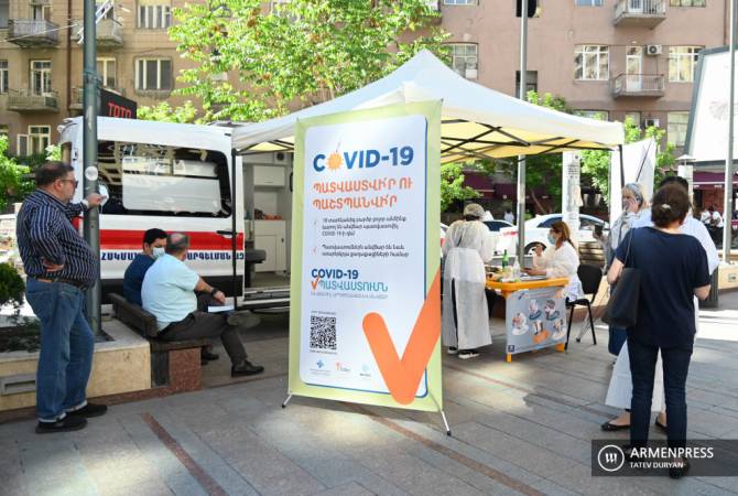 COVID-19. Քաղաքացիների գրանցման էլեկտրոնային համակարգը պատվաստումային մյուս շարժական կետերում ևս կգործարկվի