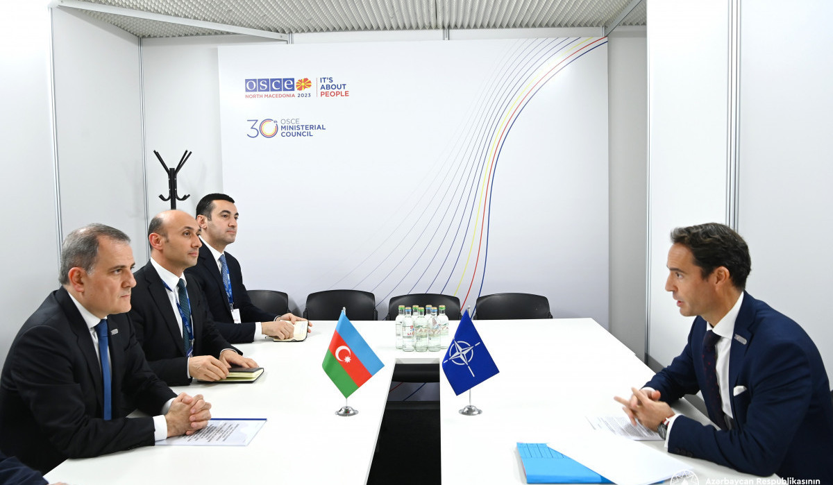 Բայրամովն ու ՆԱՏՕ-ի գլխավոր քարտուղարի ներկայացուցիչն անդրադարձել են ՀՀ-ի ու Ադրբեջանի միջև կարգավորման գործընթացին
